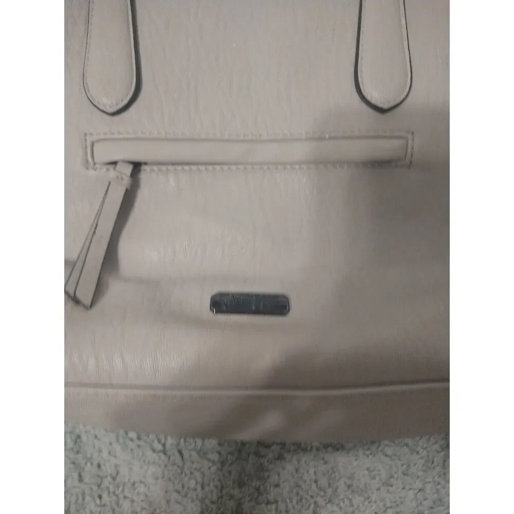 Jessica Simpson Handbag Gray Pewter Embellishment Boho